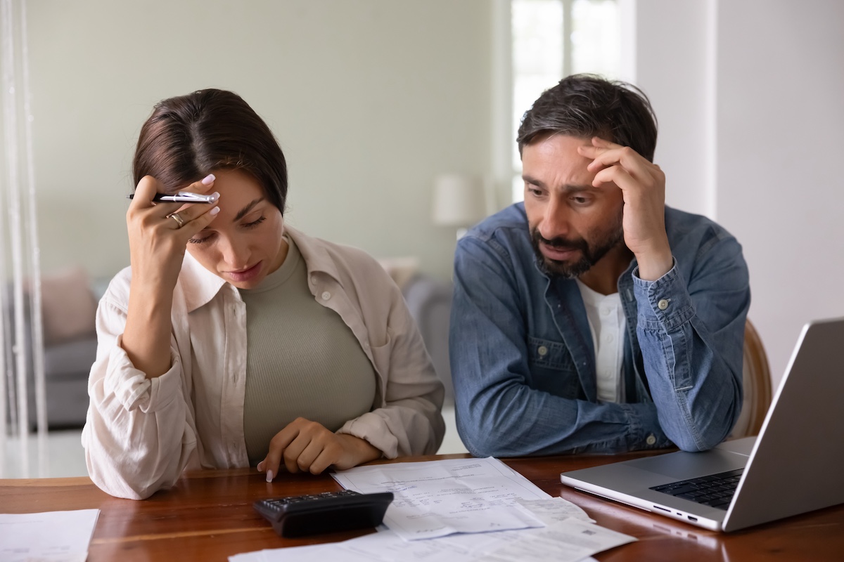 Business owner reflecting